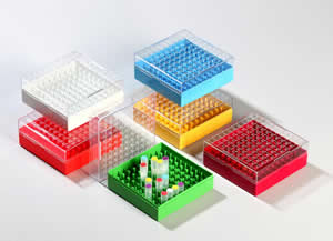 EPPi� Kryo Box 100 / 10x10 F�cher, H�he 52 mm fix